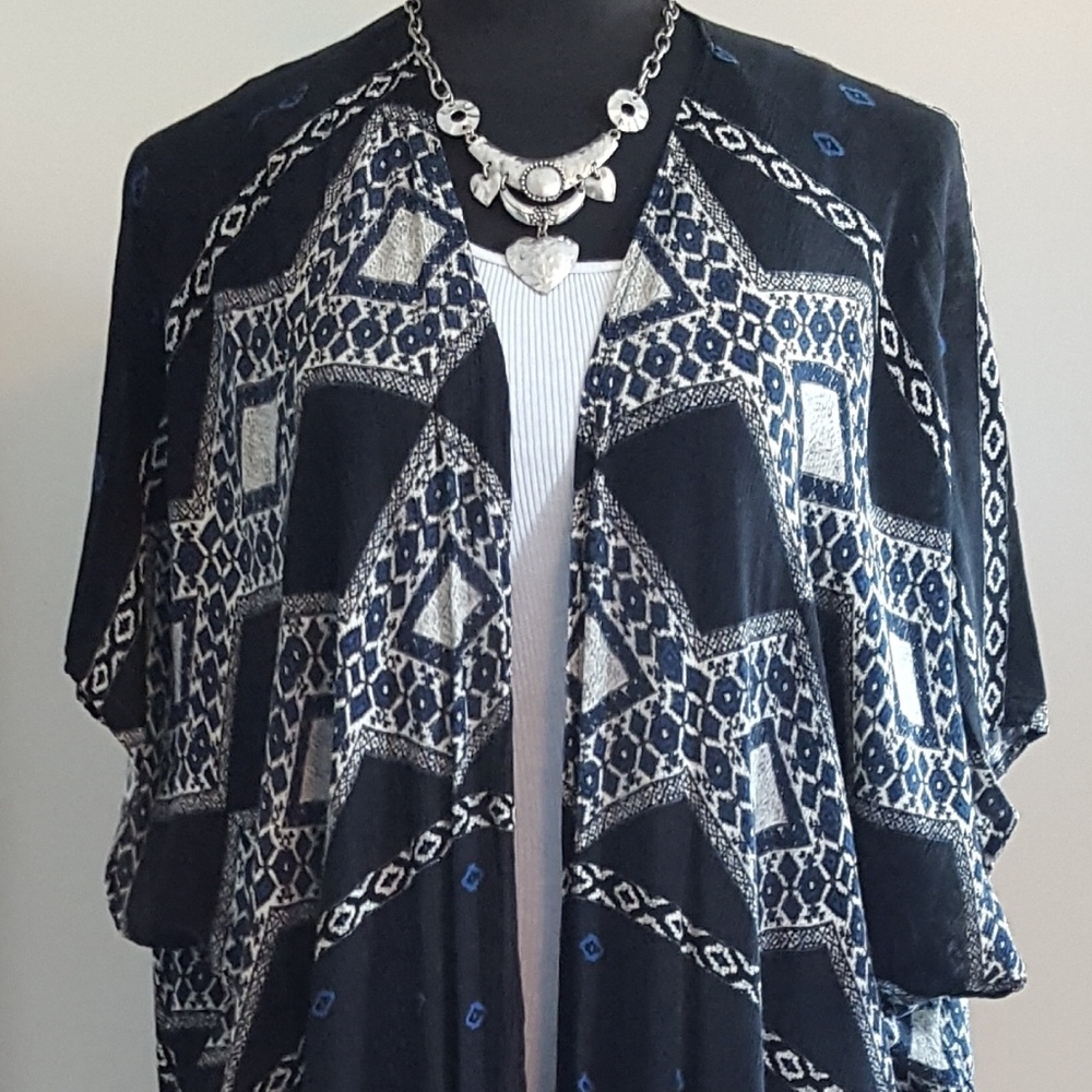 COPY - Long kimono duster by Tokyo Darling